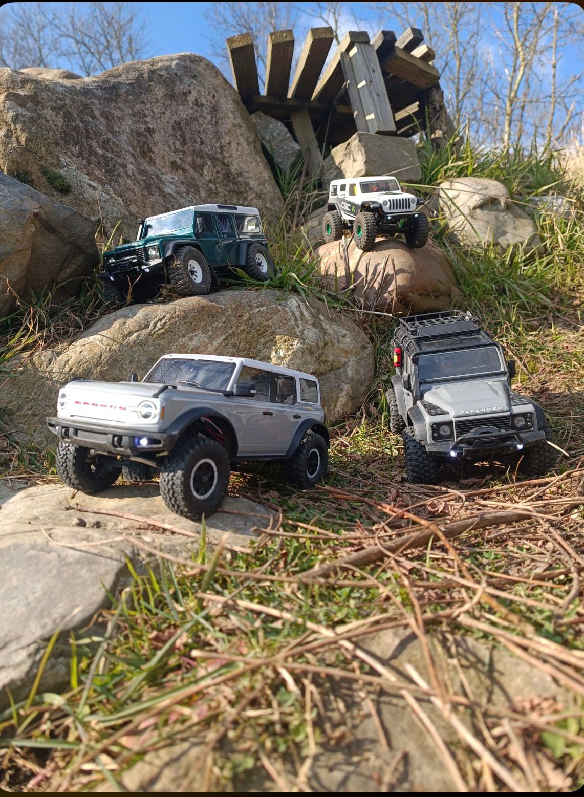 RC045 grijze crawler